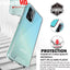 [Fusion HD Case] Shockproof Fused Gel Bumper & Hard Back Slim Clear Cover for Samsung Galaxy A54 5G
