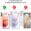 [Fusion FX Case] Slim & Light Tough Fused Gel Bumper & Hard Back Matte Case for Samsung Galaxy S21