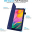 [Folio Case] Smart Cover Stand with Auto Sleep/Wake & Hand Strap For Samsung Galaxy Tab A 10.1" 2019 (SM-T510 / SM-T515)