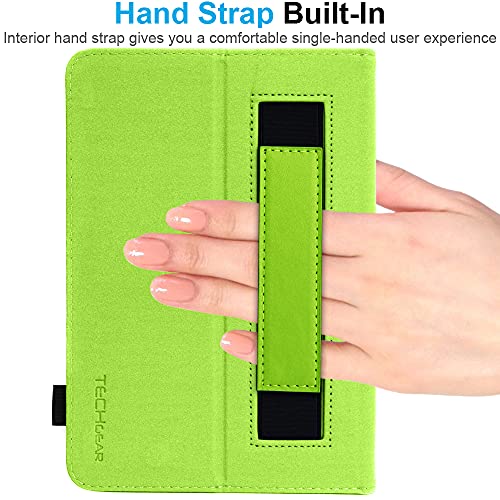 [Folio Case] Smart Cover Stand with Auto Sleep/Wake & Hand Strap For Amazon Fire HD 10" / HD 10" Plus (2021/11th Generation)
