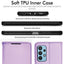 [Wallet Case] Protective Cover with Cash & Card Holder, Stand and Wrist Strap For Samsung Galaxy A32 5G