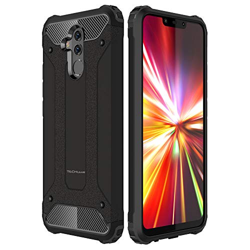 [Tough Armoured Case] ShockProof Dual-Layer Protective Heavy Duty Cover for Honor 20 Lite