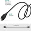 Charging Power Sync Cable for Garmin Fenix 7, Forerunner 55, Quatix 5, VivoActive 4 4s 3