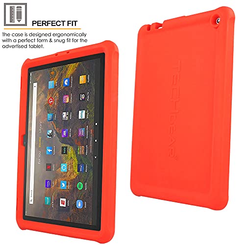 [Bumper Case] Shockproof Soft Easy Grip Case for Amazon Fire HD 10" / HD 10 Plus 11th Generation / 2021