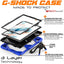 [G-SHOCK Case] Heavy Duty Long Survival Screen Protector Case for Samsung Galaxy Tab A8 10.5" 2022 (SM-X200 / SM-X205)