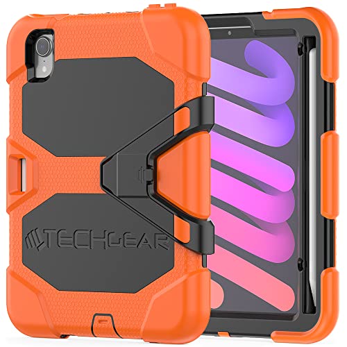 [G-SHOCK Case] Heavy Duty Long Survival Screen Protector Case for Apple iPad Mini 7 / Mini 6 8.3" [7th / 6th Generation]