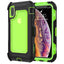 [Contender Case] iPhone XS Max Heavy Duty Case with Built-in Screen Protector, 360 [Full Body] Protective Cover with Kick Stand