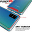 [Fusion HD Case] Shockproof Fused Gel Bumper & Hard Back Slim Clear Cover for Samsung Galaxy A51