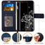 [Wallet Case] Protective Cover with Cash & Card Holder, Stand and Wrist Strap For Samsung Galaxy S20 Ultra