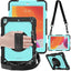 [UTILITY Case] Full Body Shockproof Case with Stand, Hand & Shoulder Strap for Apple iPad 10.2" 2021 - 2019 [9th/8th/7th Generation]