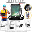 [UTILITY Case] Full Body Shockproof Case with Stand, Hand & Shoulder Strap for Apple iPad Air 3rd Gen 2019 / iPad Pro 10.5"