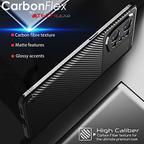 [CarbonFlex Case] Premium Shockproof Soft Slim Cover with Carbon Fibre Effect For Oppo Find X5