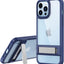 [Fusion Armour Kickstand] Tough Rugged Protective Kickstand Clear Case for Apple iPhone 14 Pro