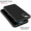 [CarbonFi Case] Flexible Shockproof  Slim Fit Case Cover with Carbon Fibre Detailing for iPhone 12 Pro Max