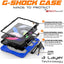 [G-SHOCK Case] Heavy Duty Long Survival Screen Protector Case iPad Air 5 / 4 10.9" (2022 / 2020)