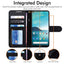 [Wallet Case] Protective Cover with Cash & Card Holder, Stand and Wrist Strap For Nokia 3.4
