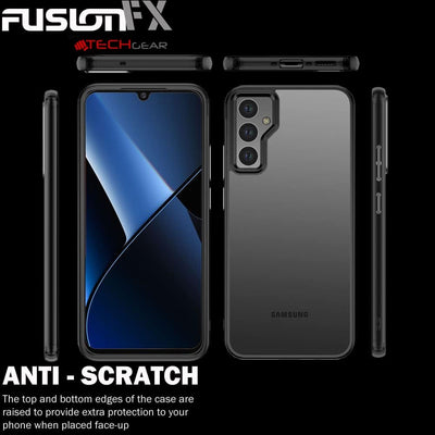 [Fusion FX Case] Slim & Light Tough Fused Gel Bumper & Hard Back Matte Case for Samsung Galaxy A14 / A14 5G