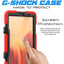 [G-SHOCK Case] Heavy Duty Long Survival Screen Protector Case for Samsung Galaxy Tab A7 Lite 8.7" 2021 (SM-T220 / T225)