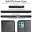 [Wallet Case] Protective Cover with Cash & Card Holder, Stand and Wrist Strap For Motorola Moto Edge 20 Lite