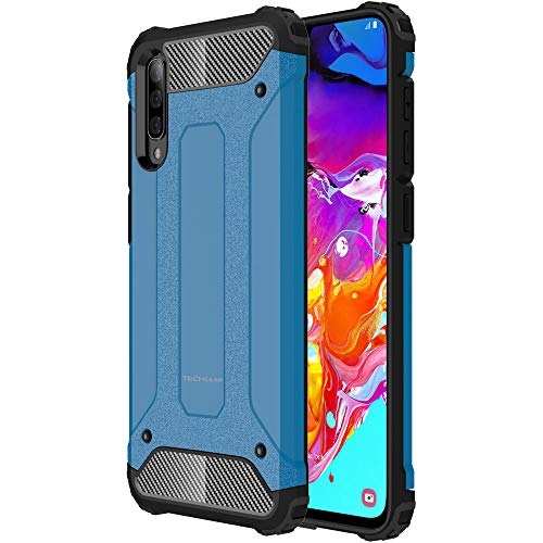 [Tough Armoured Case] ShockProof Dual-Layer Protective Heavy Duty Cover for Samsung Galaxy A70