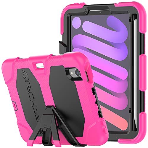 [G-SHOCK Case] Heavy Duty Long Survival Screen Protector Case for Apple iPad Mini 7 / Mini 6 8.3" [7th / 6th Generation]