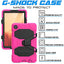 [G-SHOCK Case] Heavy Duty Long Survival Screen Protector Case for Samsung Galaxy Tab A7 Lite 8.7" 2021 (SM-T220 / T225)