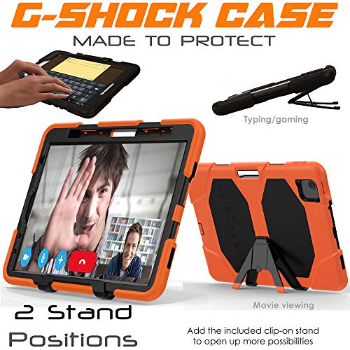 [G-SHOCK Case] Heavy Duty Long Survival Screen Protector Case iPad Air 5 / 4 10.9" (2022 / 2020)