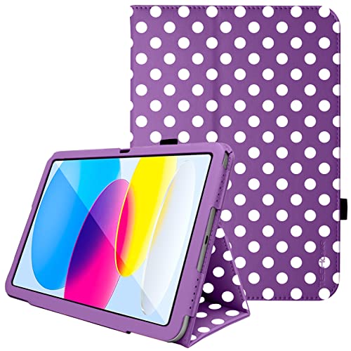 [Folio Case] Smart Cover Stand with Auto Sleep/Wake & Hand Strap For Apple iPad 11th & 10th Generation, iPad 2025 / 2022