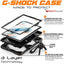 [G-SHOCK Case] Heavy Duty Long Survival Screen Protector Case for Samsung Galaxy Tab A8 10.5" 2022 (SM-X200 / SM-X205)