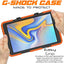 [G-SHOCK Case] Heavy Duty Long Survival Screen Protector Case for Samsung Galaxy Tab A 10.5" (SM-T590)