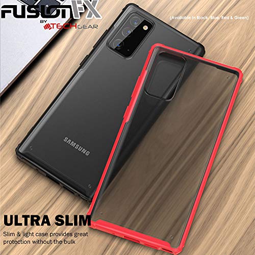 [Fusion FX Case] Slim & Light Tough Fused Gel Bumper & Hard Back Matte Case for Samsung Galaxy Note 20