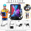 [UTILITY Case] Full Body Shockproof Case with Stand, Hand & Shoulder Strap for Apple iPad Pro 11" 2022 & 2021 [4th & 3rd Generations]