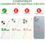 [AirFlex Case] Crystal Clear Slim & Light, Protective,  Soft Gel Cover for iPhone 13 Mini