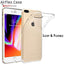 [AirFlex Case] Crystal Clear Slim & Light, Protective,  Soft Gel Cover for iPhone 8 Plus / iPhone 7 Plus