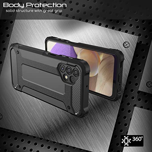 [Tough Armoured Case] ShockProof Dual-Layer Protective Heavy Duty Cover for Samsung Galaxy A33 5G