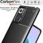 [CarbonFlex Case] Premium Shockproof Soft Slim Cover with Carbon Fibre Effect For Xiaomi RedMi Note 10 Pro 5G
