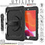 [UTILITY Case] Full Body Shockproof Case with Stand, Hand & Shoulder Strap for Apple iPad 10.2" 2021 - 2019 [9th/8th/7th Generation]