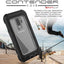 [Contender Case] Samsung Galaxy S9 Plus Heavy Duty Case with Built-in Screen Protector, 360 [Full Body] Protective Cover with Kick Stand