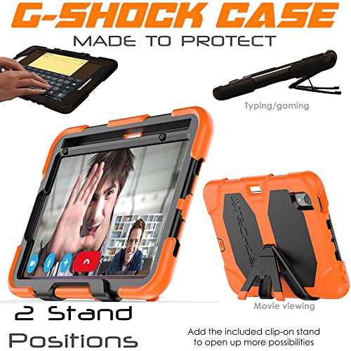 [G-SHOCK Case] Heavy Duty Long Survival Screen Protector Case for Apple iPad Mini 7 / Mini 6 8.3" [7th / 6th Generation]
