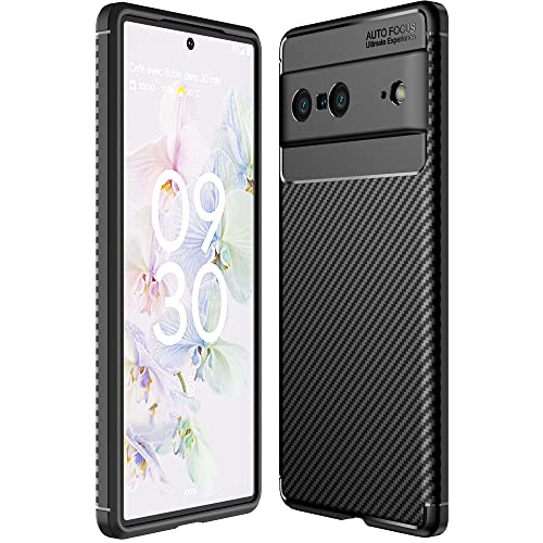 [CarbonFlex Case] Premium Shockproof Soft Slim Cover with Carbon Fibre Effect For Google Pixel 7