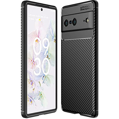 [CarbonFlex Case] Premium Shockproof Soft Slim Cover with Carbon Fibre Effect For Google Pixel 7