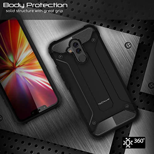 [Tough Armoured Case] ShockProof Dual-Layer Protective Heavy Duty Cover for Honor 20 Lite