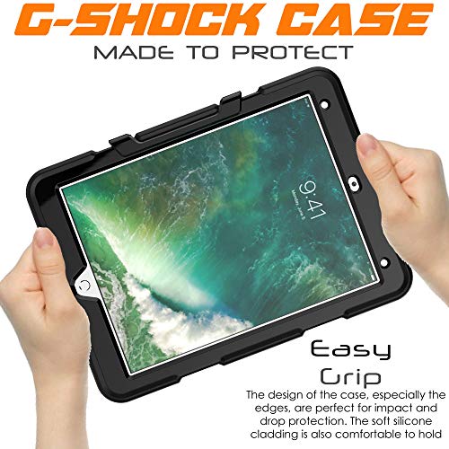 [G-SHOCK Case] Heavy Duty Long Survival Screen Protector Case for Apple iPad Air 3 2019, iPad Pro 10.5"