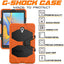 [G-SHOCK Case] Heavy Duty Long Survival Screen Protector Case for Samsung Galaxy Tab A 10.5" (SM-T590)