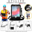 [UTILITY Case] Full Body Shockproof Case with Stand, Hand & Shoulder Strap for Apple iPad Mini 5 / iPad Mini 4