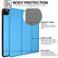 [Smart Case] Slim Stand Cover with Auto Sleep/Wake for Apple iPad Pro 11" 2022, 2021, 2020 & 2018 [4th, 3rd, 2nd & 1st Generations]