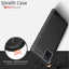 [Stealth Case] Samsung Galaxy Note 10 Lite Soft Protective Slim Cover with Carbon Fibre Detailing