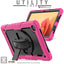 [UTILITY Case] Full Body Shockproof Case with Stand, Hand & Shoulder Strap for Samsung Galaxy Tab A7 10.4" (SM-T500 / T503 / T505 / T509)