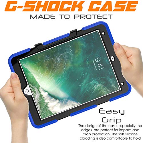 [G-SHOCK Case] Heavy Duty Long Survival Screen Protector Case for Apple iPad Air 3 2019, iPad Pro 10.5"