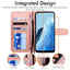 [Wallet Case] Protective Cover with Cash & Card Holder, Stand and Wrist Strap For Oppo Reno 8 Lite 5G